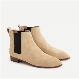 J.Crew desert suede Chelsea boots, worn once